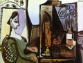 Jacqueline en el Estudio 1956 del cubismo Pablo Picasso